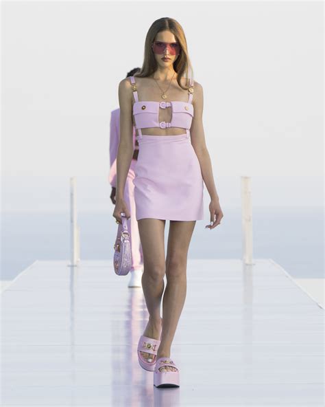 versace commercial pastel|Women's Luxury & Designer Dresses .